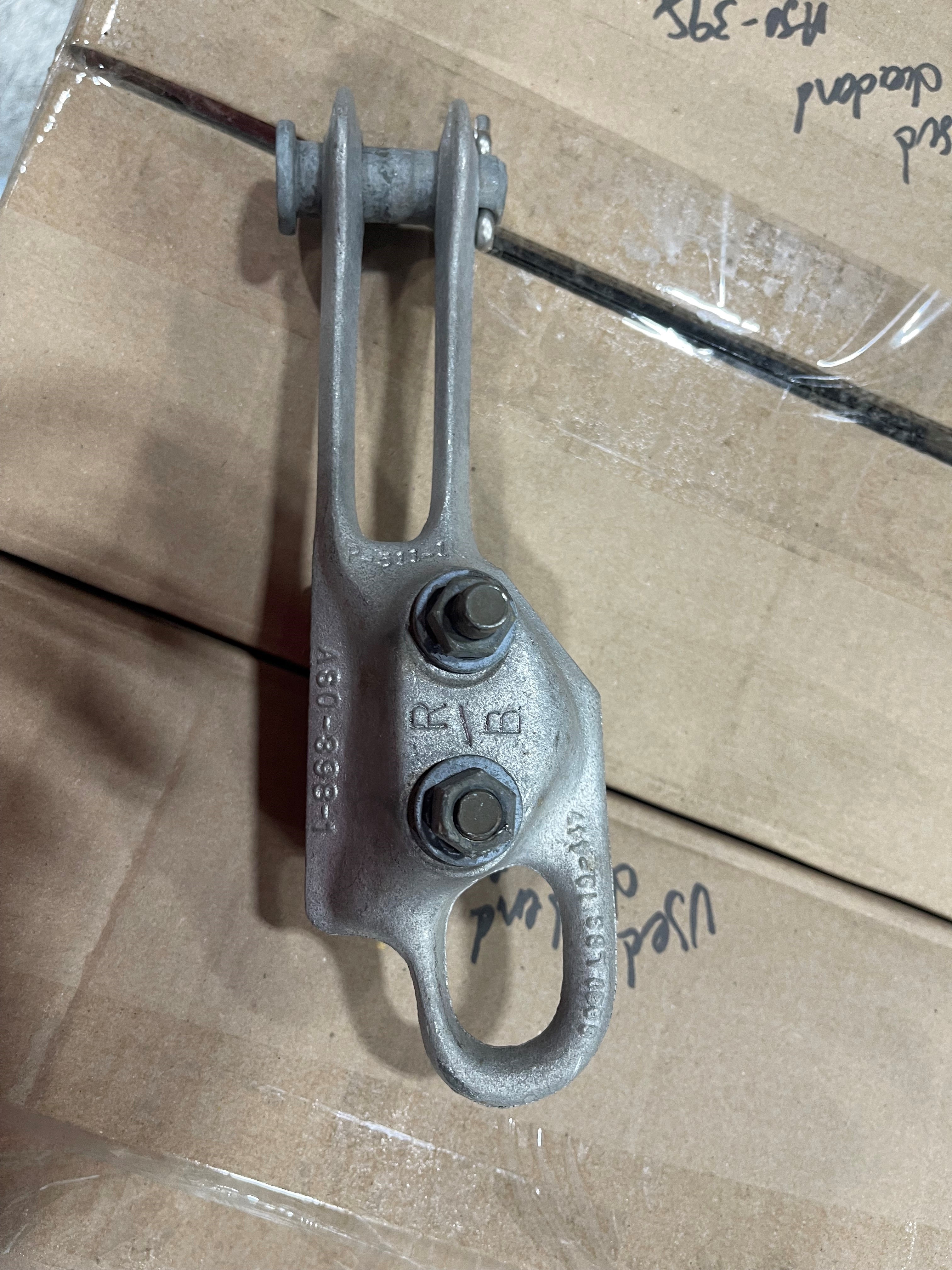 CLAMP, STRN DE NO.6-2/0AL U-BLT